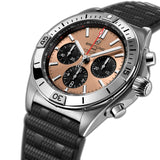 42mm Steel Copper Dial B01 Chronograph