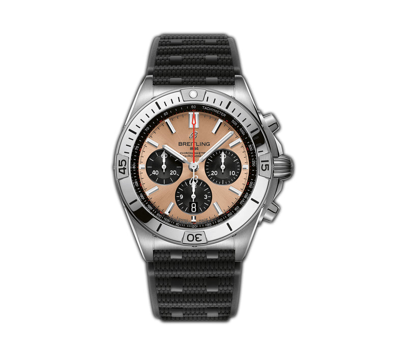 42mm Steel Copper Dial B01 Chronograph