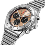 42mm Copper Dial B01 Chronograph Stainless Steel Bracelet