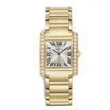 27mm Tank Francaise Medium Diamond Bezel 18k YG
