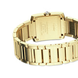 27mm Tank Francaise Medium Diamond Bezel 18k YG