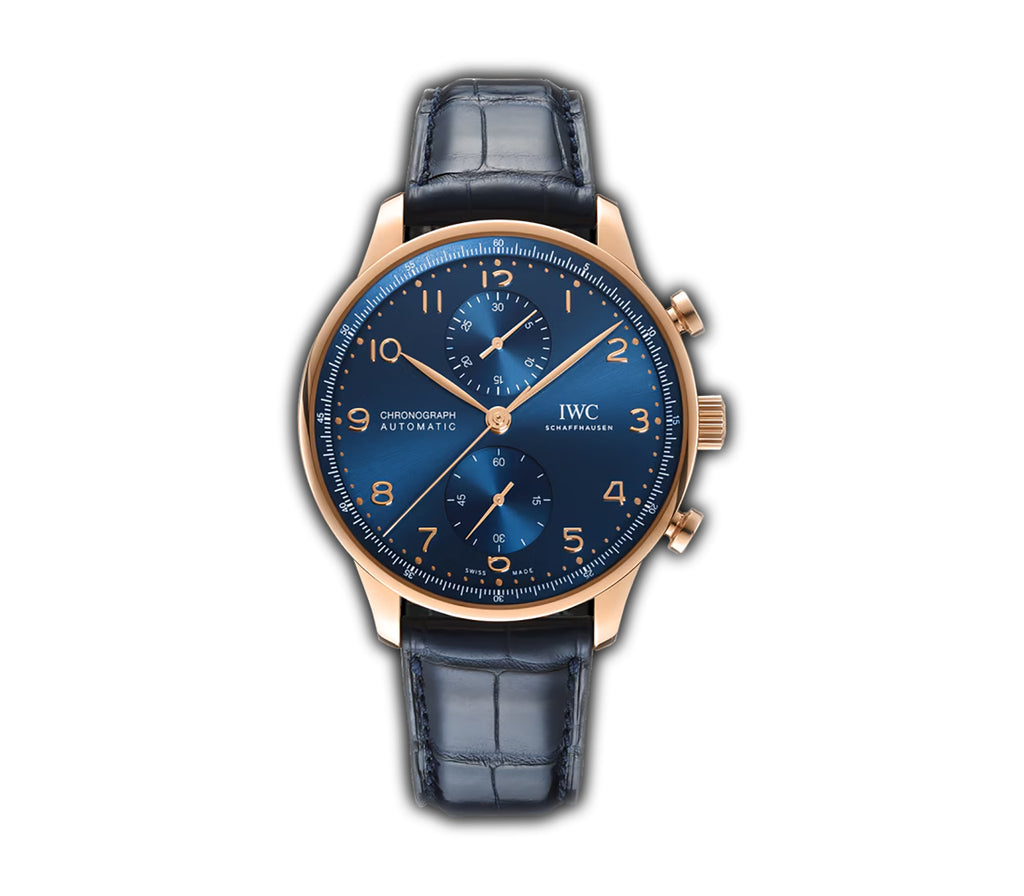 Iwc portugieser rose gold best sale