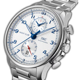 45mm Yacht Club Chronograph Steel Silver Dial