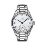 40mm Silver Dial Stainless Steel Bracelet