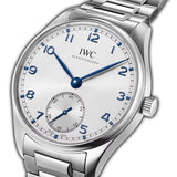 40mm Silver Dial Stainless Steel Bracelet