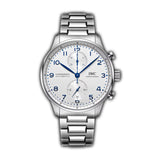 41mm Chronograph White Dial Stainless Steel Bracelet