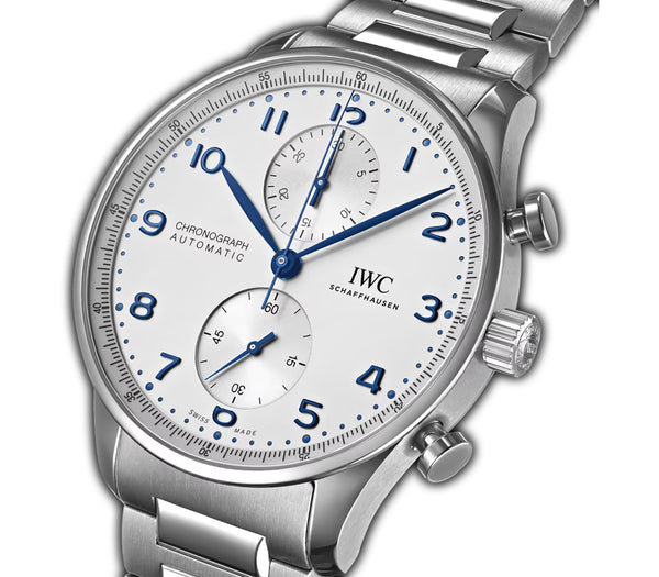 41mm Chronograph White Dial Stainless Steel Bracelet