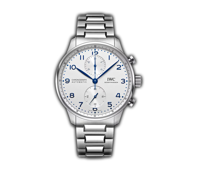 41mm Chronograph White Dial Stainless Steel Bracelet