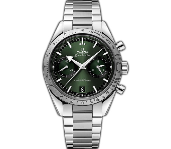 41mm '57 Green Dial Stainless Steel Bracelet