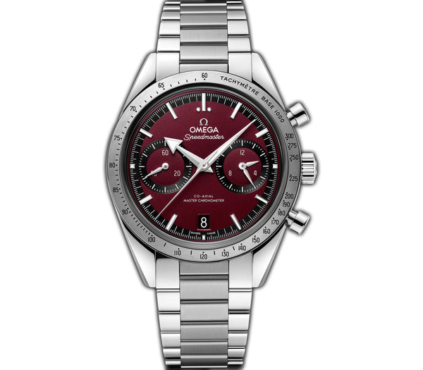 41mm '57 Red Dial Stainless Steel Bracelet