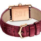 22mm Tank Louis 18k Rose Gold Diamond Case