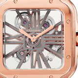40mm Skeleton Dial 18k RG Bracelet