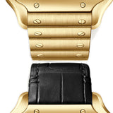 40mm Skeleton Dial 18k YG Bracelet