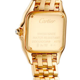 22mm Small 18k YG Diamond Bezel Golden Grain Dial