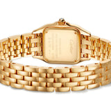 22mm Small 18k YG Diamond Bezel Golden Grain Dial