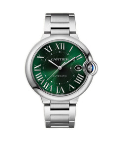 40mm Green Dial Stainless Steel Bracelet