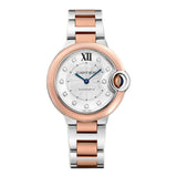 33mm 18k RG and Stainless Steel Diamond Dial