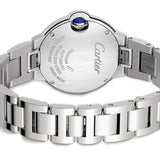 33mm Silver Diamond Dial Stainless Steel Bracelet