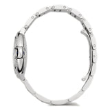 33mm Silver Diamond Dial Stainless Steel Bracelet