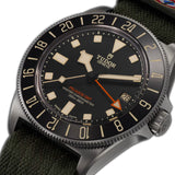 42mm FXD GMT Titanium Matte Black Dial