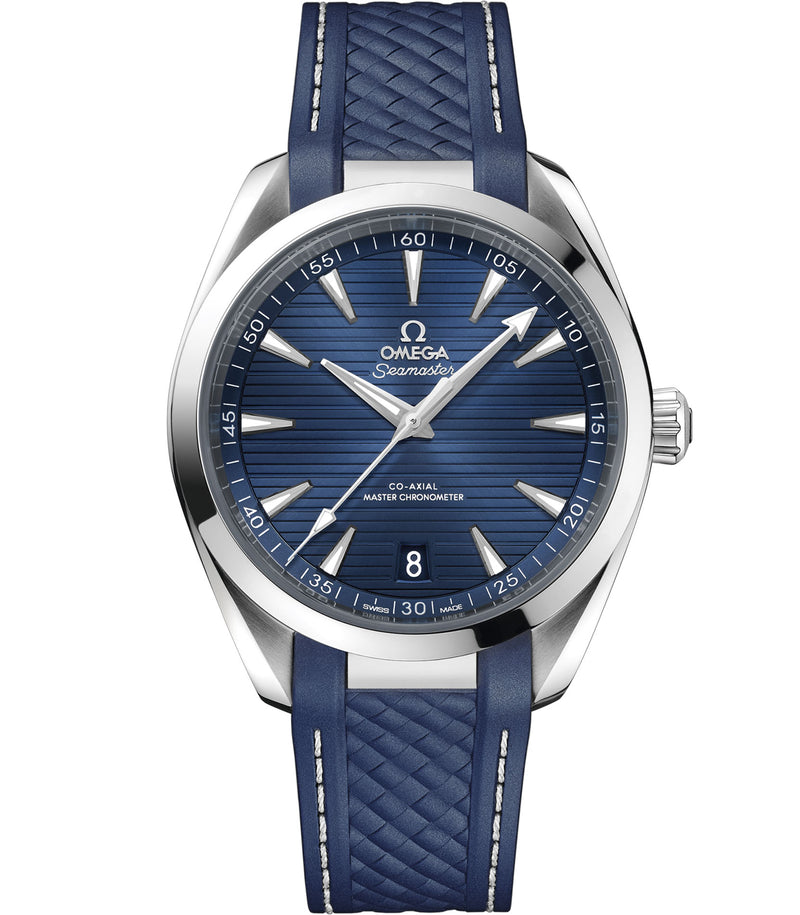 41mm Aqua Terra 150M Steel Blue Dial Automatic