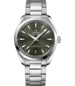 38mm Aqua Terra 150M Steel Green Dial Auto