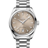 38mm Aqua Terra Shades Steel Sandstone Dial Auto