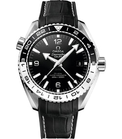 44mm Planet Ocean 600m Steel Black Dial GMT