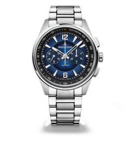 42mm Stainless Steel Blue Dial Chrono