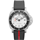 42mm Luna Rossa Steel White Dial