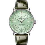36mm Stainless Steel Green Dial