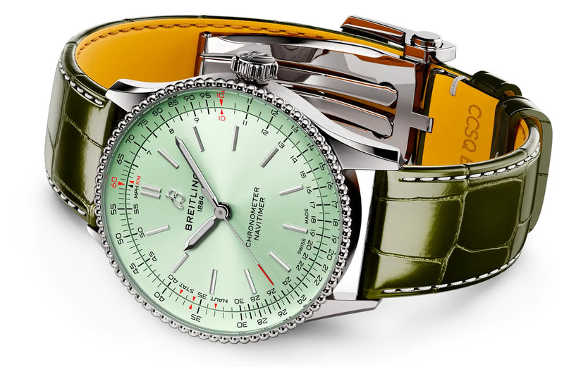 36mm Stainless Steel Green Dial