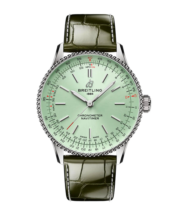 36mm Stainless Steel Green Dial