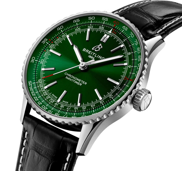 41mm Stainless Steel Green Dial