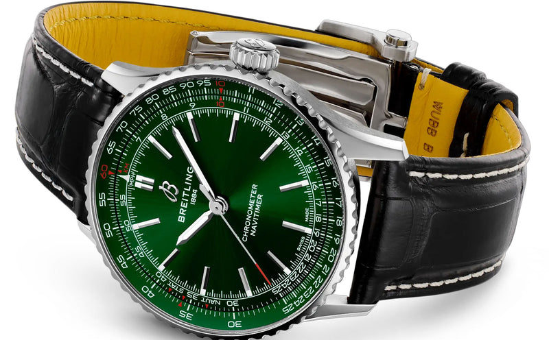 41mm Stainless Steel Green Dial