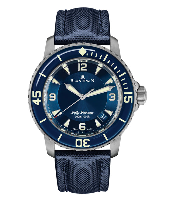 45mm Titanium Automatique Blue Dial