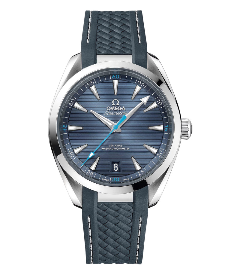 41mm Aqua Terra 150M Steel Blue Dial