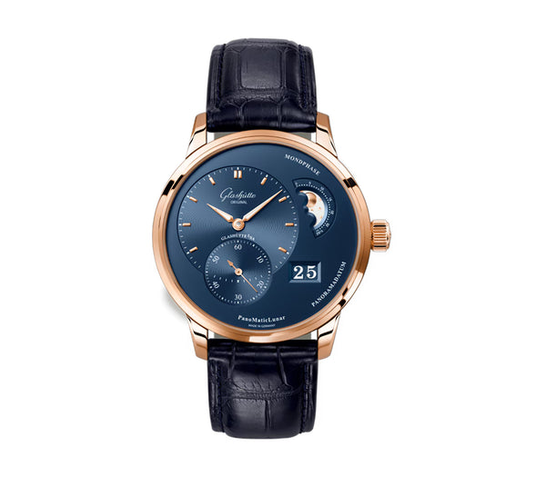 40mm PanoMaticLunar 18K Rose Gold Blue Dial