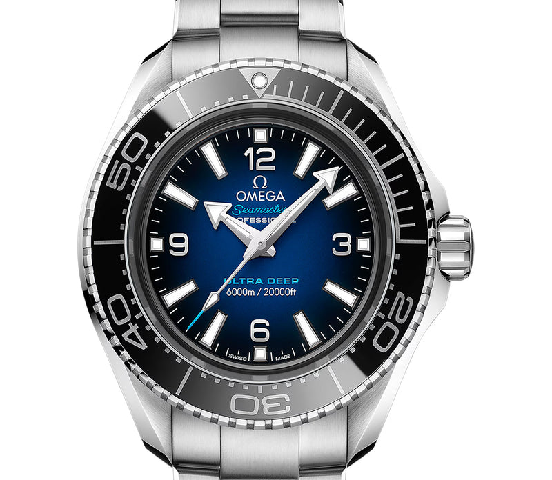 46mm Planet Ocean Ultra Deep 6000M Steel Blue Dial