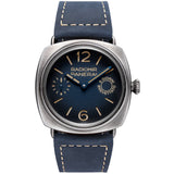 45mm Otto Giorni Brunito eSteel Blue Sandwich Dial