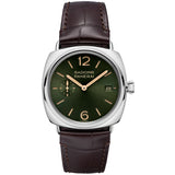 40mm Steel Quaranta Green Sun-Brushed Dial