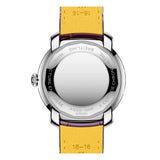 36mm Steel Purple Dial On Purple Leather Strap