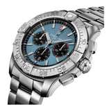 46mm B01 Chronograph Blue Dial Stainless Steel Bracelet