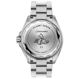 42mm Planet Ocean 600M Steel Black Dial Blue Bezel