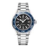 42mm Planet Ocean 600M Steel Black Dial Blue Bezel