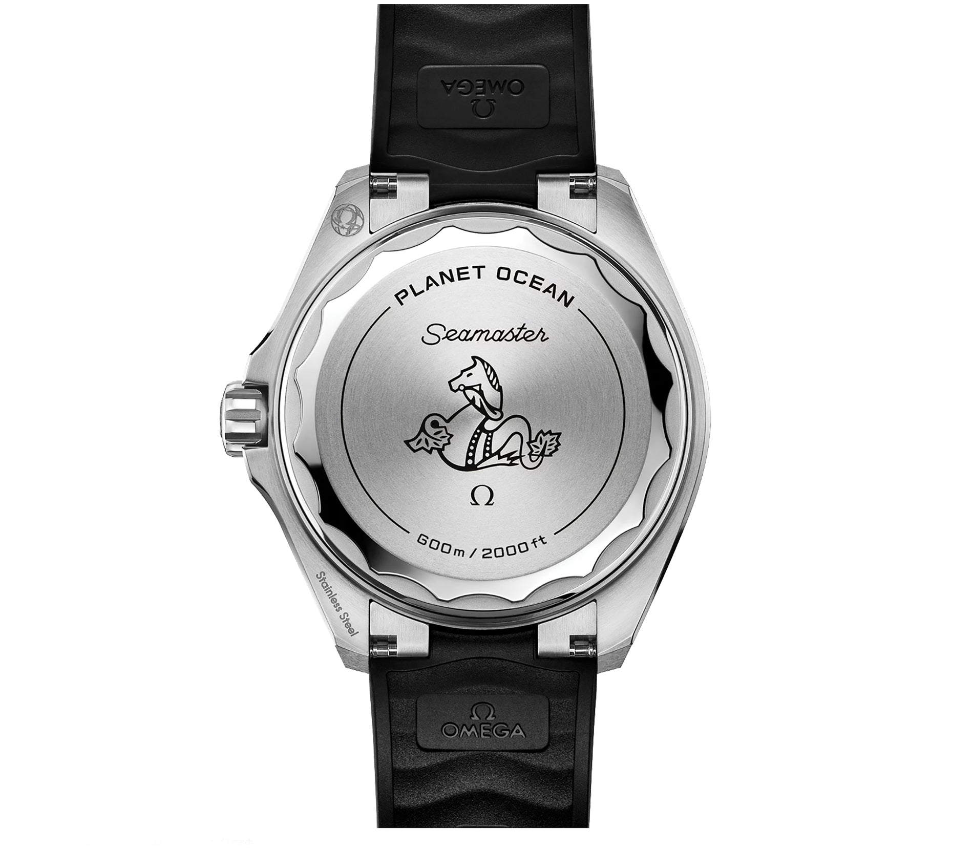 Omega Seamaster 42mm Planet Ocean Black Dial On Strap 217.32.42.21