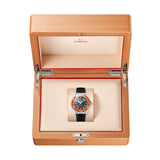 42mm Planet Ocean 600M Steel Black Dial Orange Bezel On Black Strap