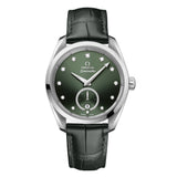 38mm Aqua Terra 150M Textured Green Diamond Dial