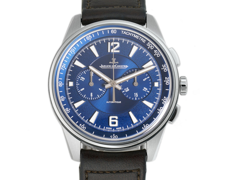 42mm Chronograph Steel on Strap Blue Dial 2020