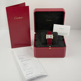 26mm Ladies Tank Divan 18k YG Diamonds